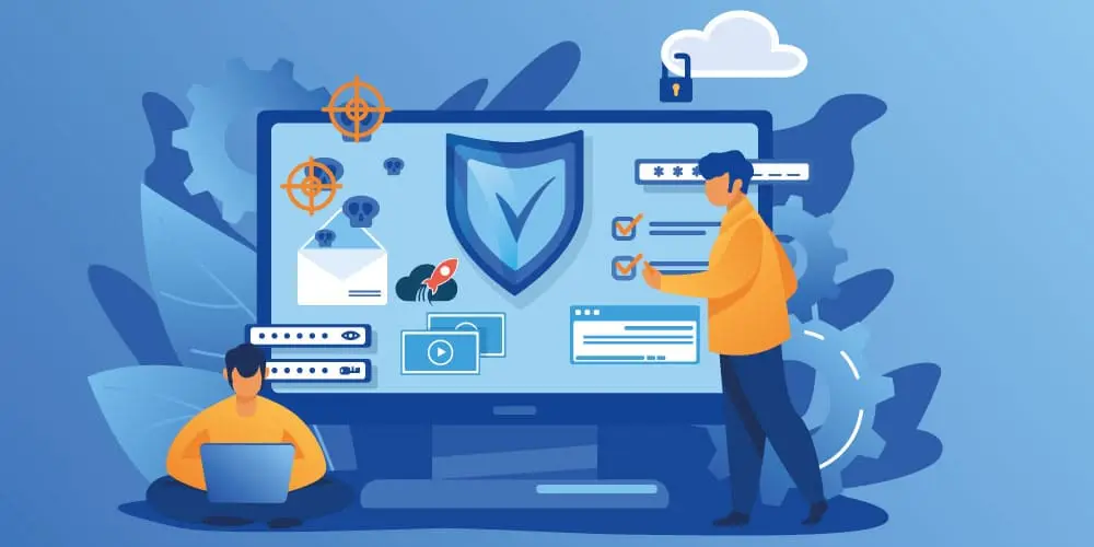 Sever Security Experts examining the Server Security of a Dedicated Server